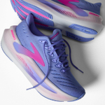 Женские Кроссовки для бега Brooks Glycerin Max 2 - Blazing Bell/Pink/White