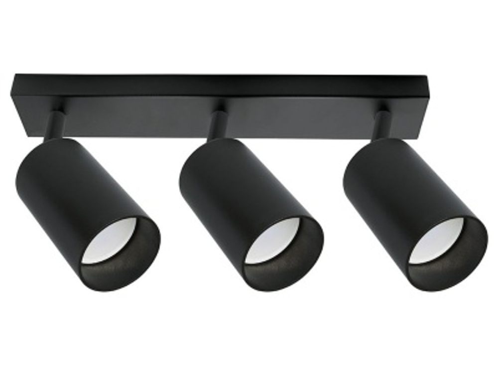 Светильник Feron ML203 GU10 черный настенно-потолочный под лампу