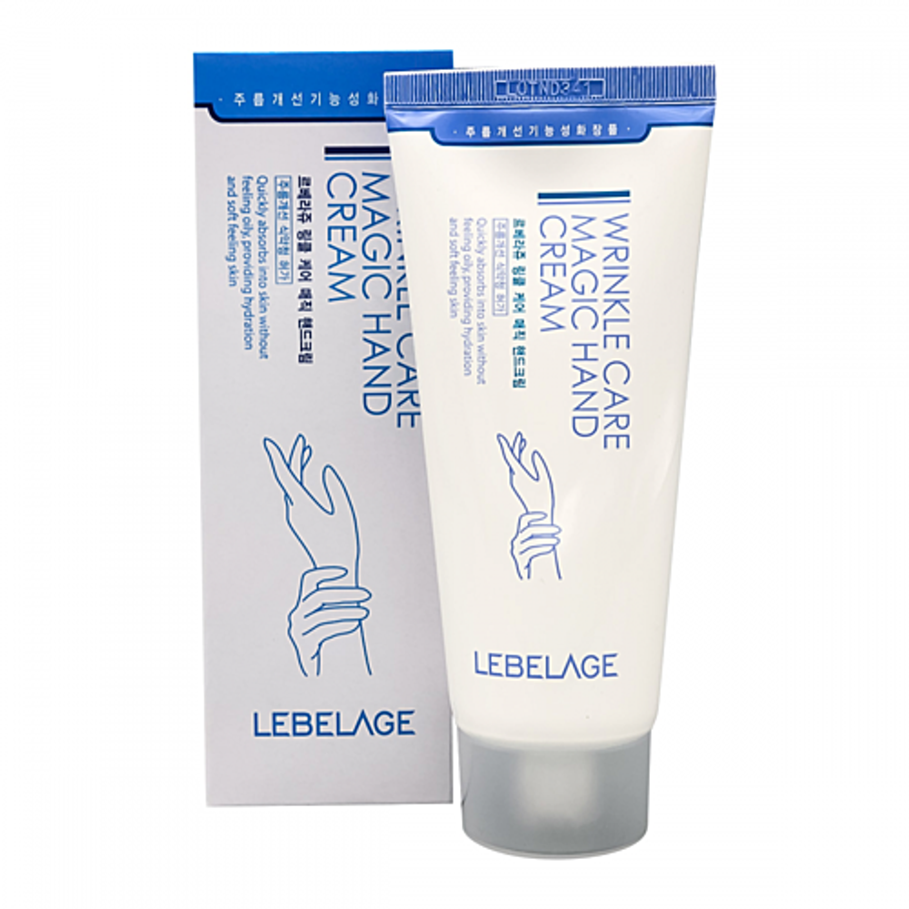 [Lebelage] Wrinkle Care Magic Hand Cream - Антивозрастной крем для рук против морщин, 100 мл