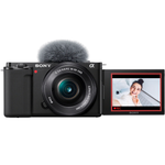 Фотоаппарат Sony ZV-E10L 16-50 mm Kit, Black (Черный)