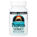 Source Naturals, экстракт прополиса, 500 мг, 60 капсул
