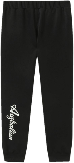 Мужские теннисные штаны Australian Volee Trouser with Print - nero