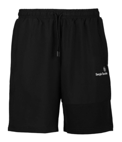 Мужские теннисные шорты Sergio Tacchini Specchio Bermuda Shorts - черный