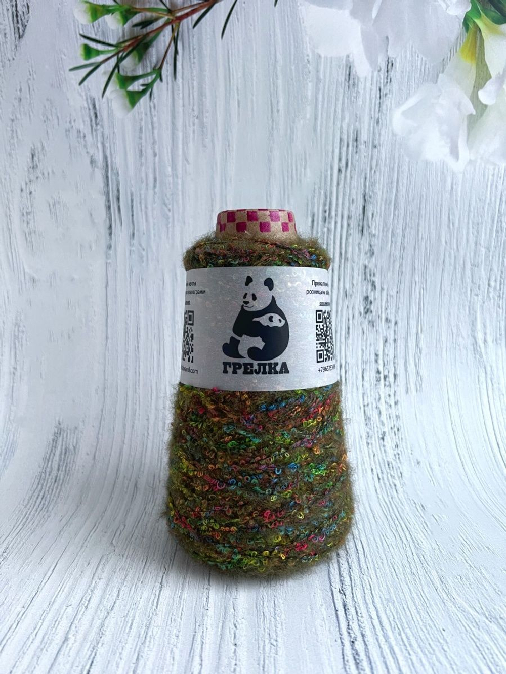 Трикотажная пряжа для вязания Лолипоп