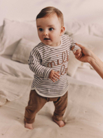 Лонгслив для малышей Next 836-058, 3 шт., Бежевый, Коричневый