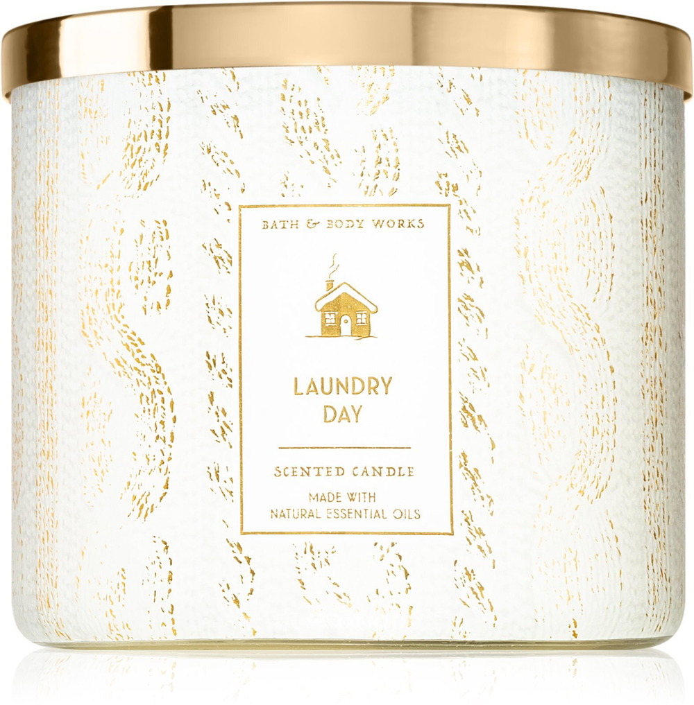 Bath & Body Works Laundry Day - ароматическая свеча /   411  g  / GTIN 667555785143