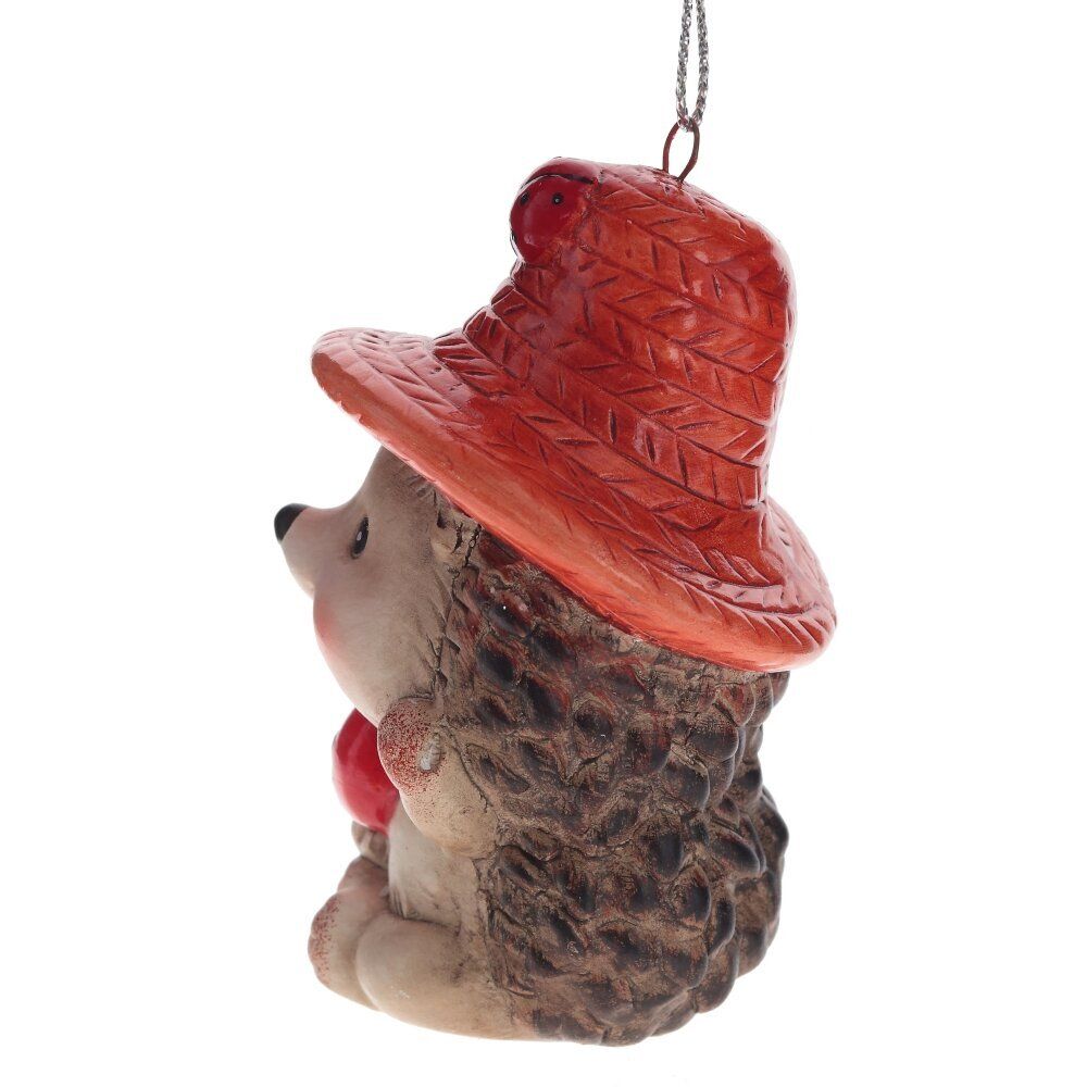 GAEM Изделие декоративное подвесное "Ёжик", L6 W6 H7,5 см, 2в.