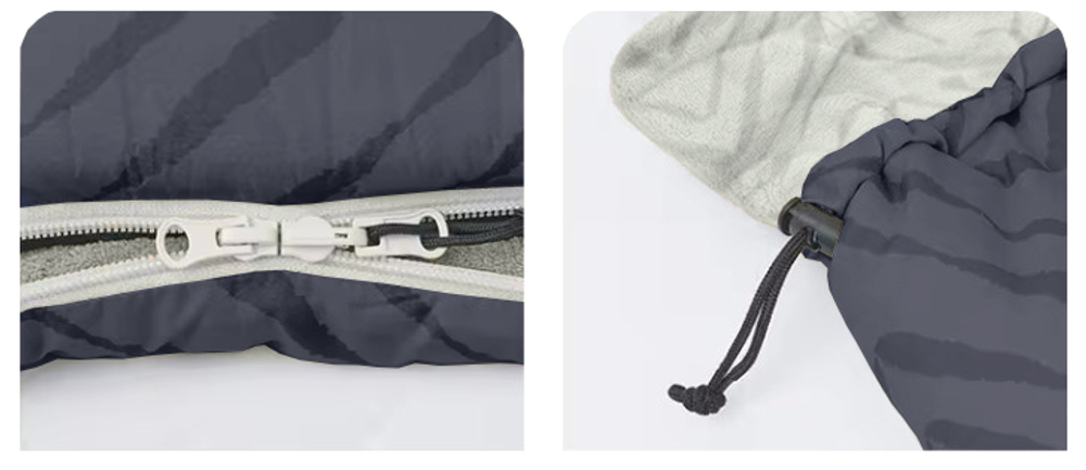 Мешок спальный Naturehike Shanmi, 210х80см, (ТК: +13C), (правый), синий