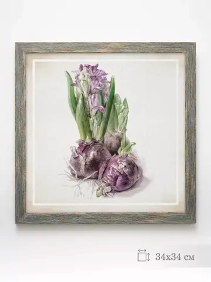 Картина на стену интерьерная на холсте 34*34 см