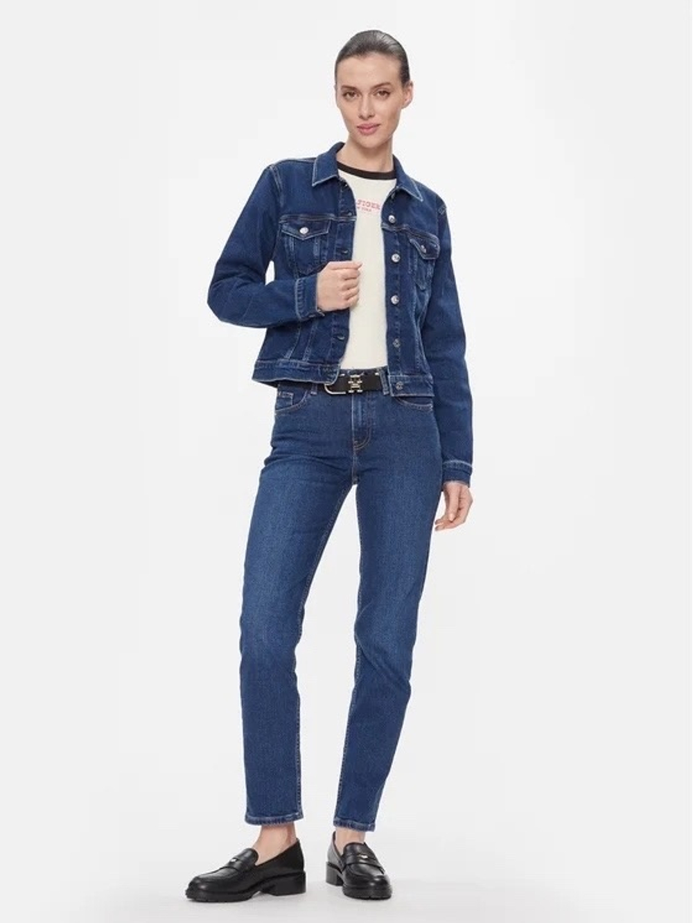 Джинсы женские TOMMY HILFIGER CLASSIC STRAIGHT REGULAR WAIST