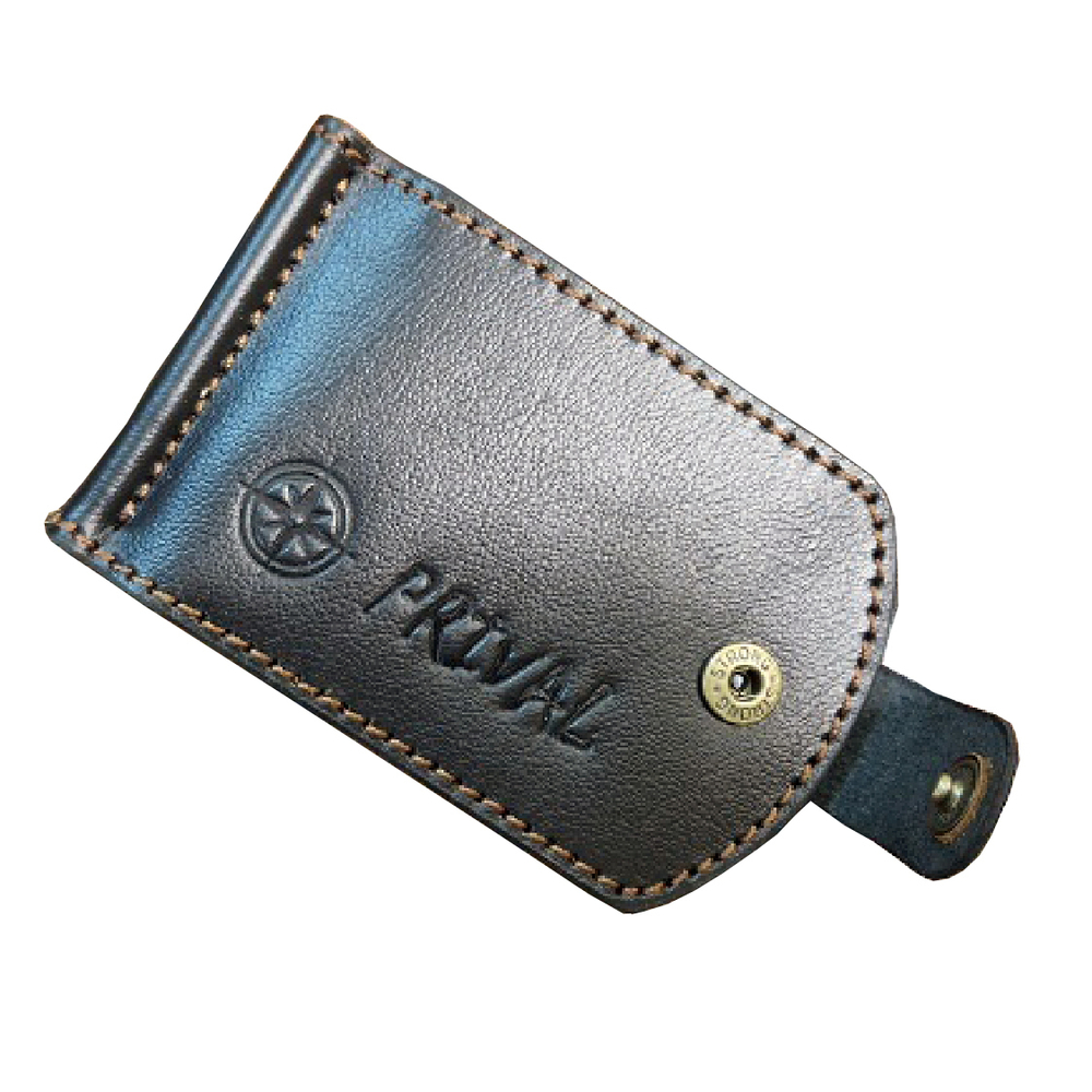 Зажим для купюр PRIVAL (натуральная кожа , ручная работа), цвет  чёрный