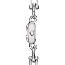 Часы - браслет из серебра 925 с бриллиантами, Tiffany 💠Hard Wear watch pink