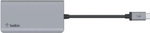 USB-HUB Connect USB-C 4 in 1 Multiport Adapter Belkin gray