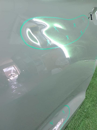 Дверь задняя левая Audi A5 2 8W (2016-н.в.) (В пленке)