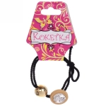 Резинка для волос 1шт «Кокетка - Krasa Kiki», микс 5 цветов, d-5.5см