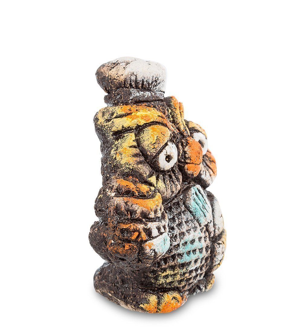 KK-368 Фигурка «Сова повар» шамот