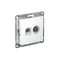 Розетка компьютерная + телевизионная 2-м СП AtlasDesign RJ45 кат.5E + TV механизм бел. SE ATN000189