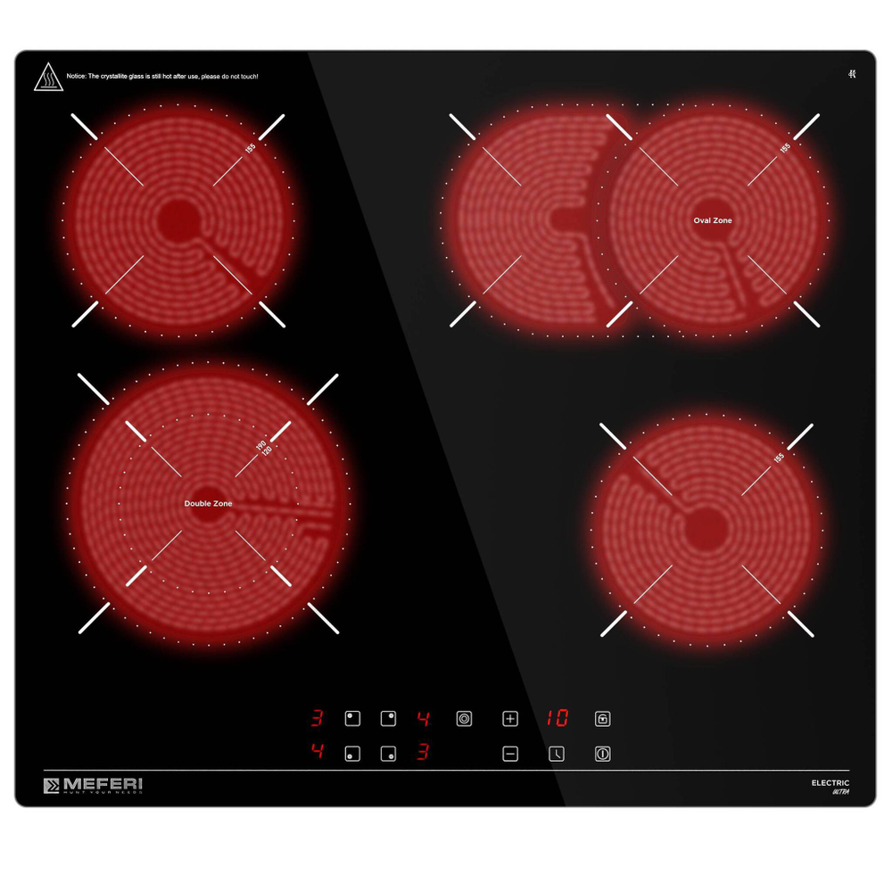 Электрическая варочная панель Meferi MEH604BK ULTRA фото 19