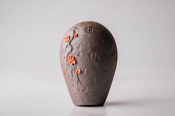 Чахэ «Ветка сливы», глина