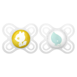 MAM, Perfect Pacifier, 0–3 месяца, унисекс, 2 шт.