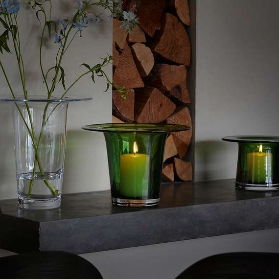 Ваза victoria, 26 см, прозрачная