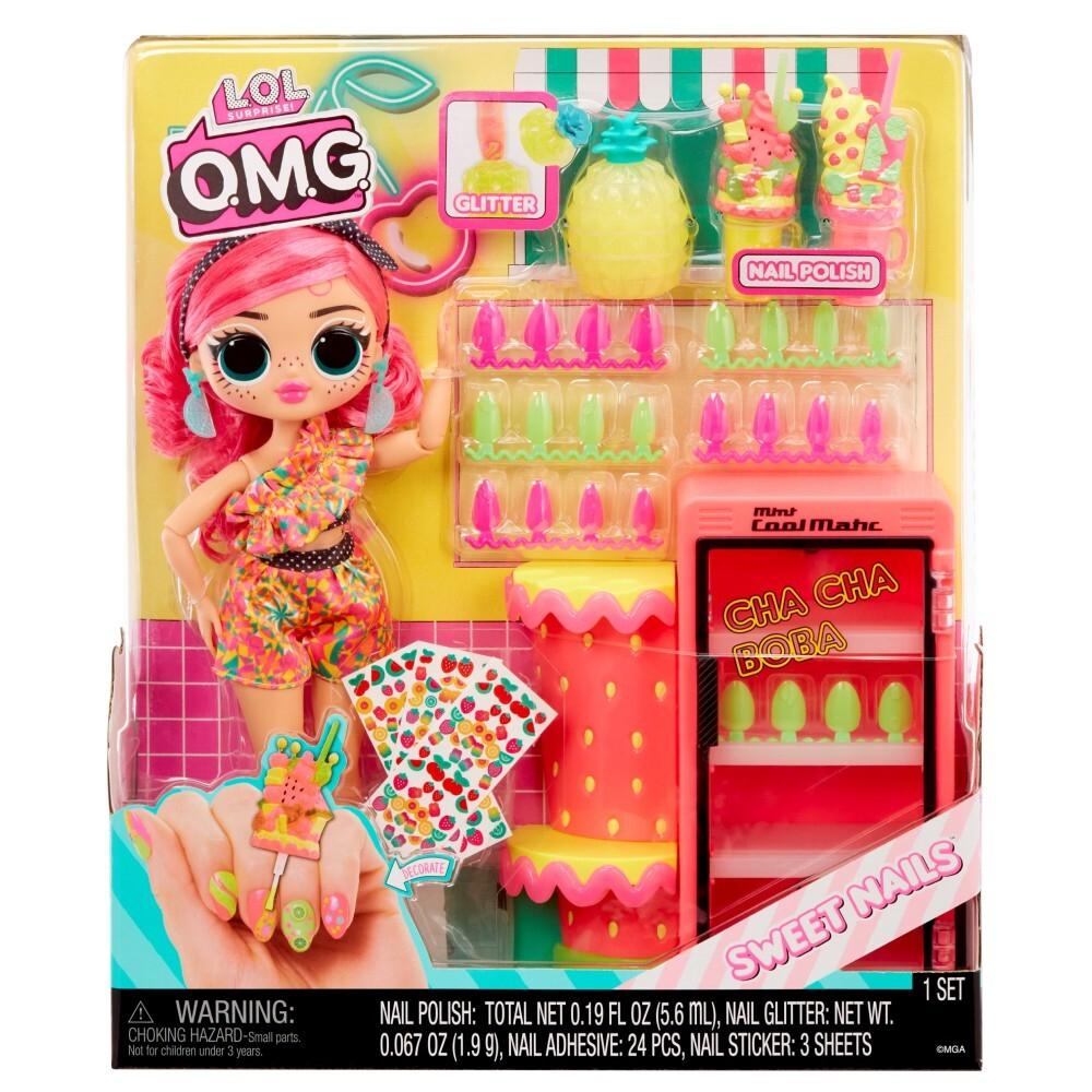L.O.L. СЮРПРИЗ - LOL O.M.G. Студия сладких ногтей + кукла Pinky Pops 503842 / артикул   503774 503842  / GTIN 035051503842