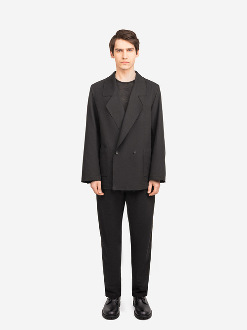 Пиджак унисекс "Воля". Черный