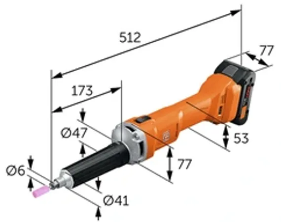 Аккумулятор Fein ProCORE 18 В 12 А·ч AS