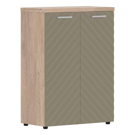 Шкаф с глухими средними дверьми и топом TLMC 85.1  856х450х1203 TORR LUX