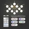 302001/12 / светильник потолочный / латунь Smart