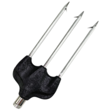 Наконечник Трезубец Scorpena с пласт. основанием D4.5мм хромир.