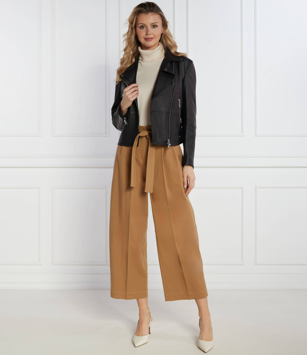 Кожаная косуха Sajina BOSS BLACK - черный(50505622)