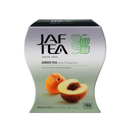 Чай зеленый Jaf Tea Peach & Apricot, 100 г