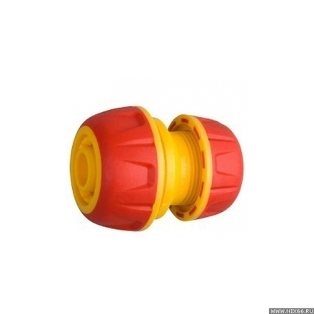 Муфта ремонтная универсальная из ударопрочной пластмассы шланг-шланг GM-U 1/2"-3/4" GRINDA