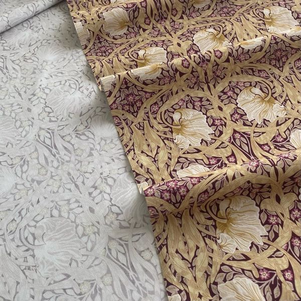 Pimpernel #3, фиолетовый, Моррис, 100% хлопок Handmade Fabrics 7