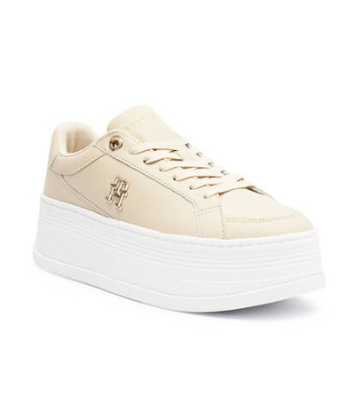 Кроссовки Tommy Hilfiger - бежевый(FW0FW08209)
