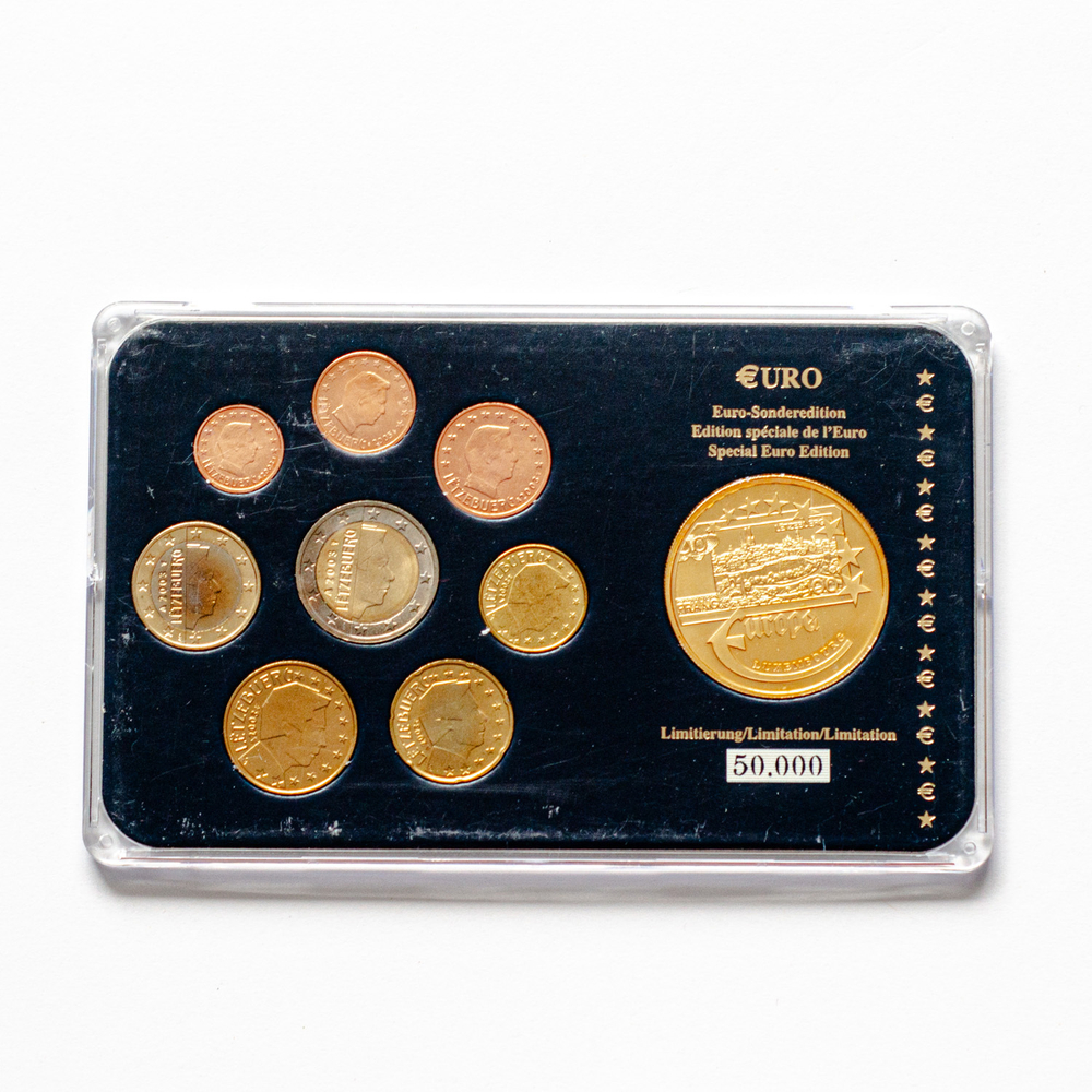 Luxembourg 2003 Year Set + Medal