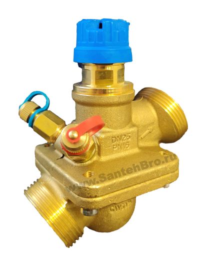 Клапан балансировочный автоматический Danfoss AQT (AB-QM) Ду25 003Z1814