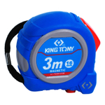 KING TONY (79094-03M) Рулетка измерительная 3 м, магнитный крюк