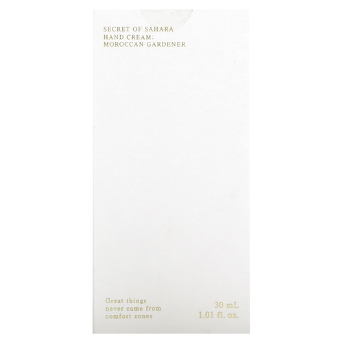 Huxley, Крем для рук «Секрет Сахары»; Moroccan Gardener, 30 мл (1,01 жидк. унц.)