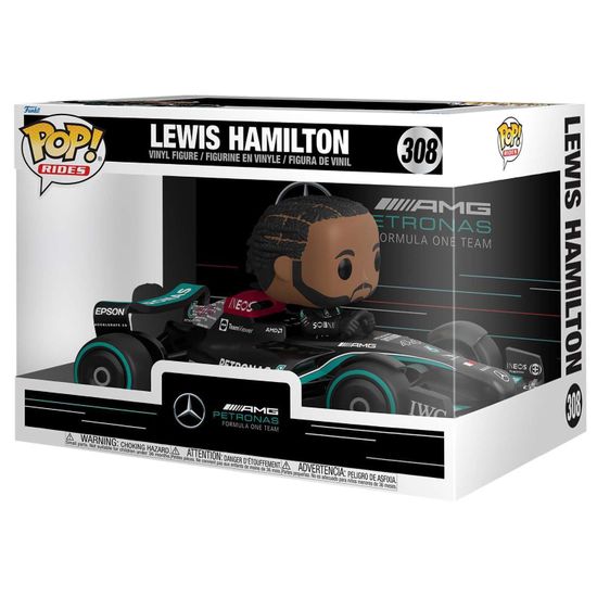 Фигурка Funko POP! Rides F1 Mercedes-AMG Petronas Formula One Lewis Hamilton (308) 75797 / Фигурка Фанко ПОП! в виде британского автогонщика, Льюис Хэмилтон