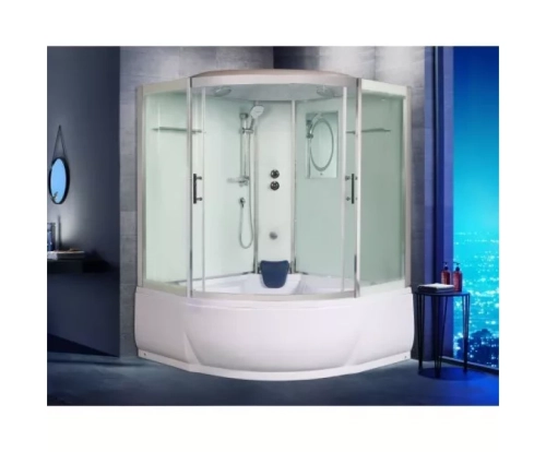 Душевая кабина WeltWasser (ВельтВассер) Emmer 15055-2, с высоким поддоном, 150x150x217