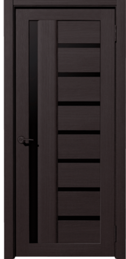 Межкомнатные двери РАДА Вертикаль, Орех темный