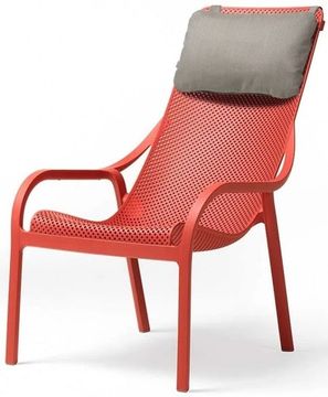 Лаунж-кресло пластиковое с подушкой Net Lounge