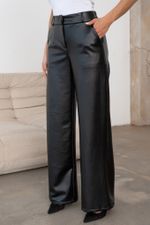 Брюки из эко-кожи (черный)  Бр11-914/3 Nikol