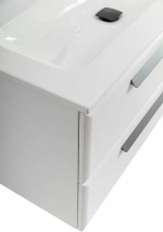 Тумба с раковиной Cezares ECO-CER-N 100 ECO-CER-N-1000-2C-SO-BO белая матовая