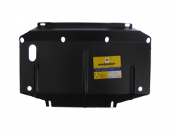 Защита Радиатора. 2 мм, Сталь. для Nissan Navara 2004-2010, Nissan Pathfinder 2005-2010 MOTODOR.01438