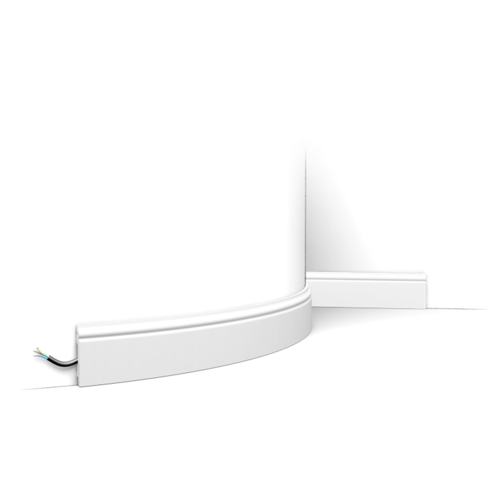 Гибкий напольный плинтус Orac Decor SX165F Duropolymer®