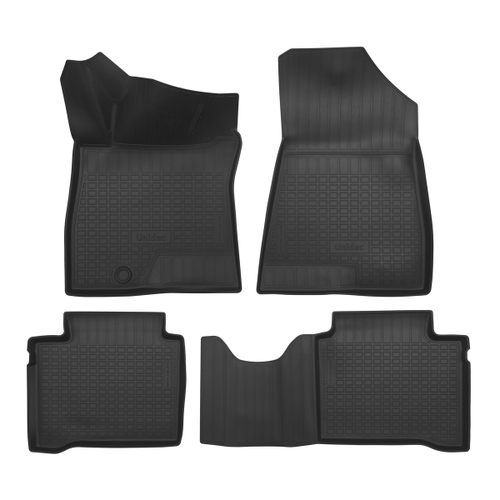 Ковры в салон Norplast для Kia Niro II в кузове SG2 (2022-), Черный, арт.NPA11-C43-242