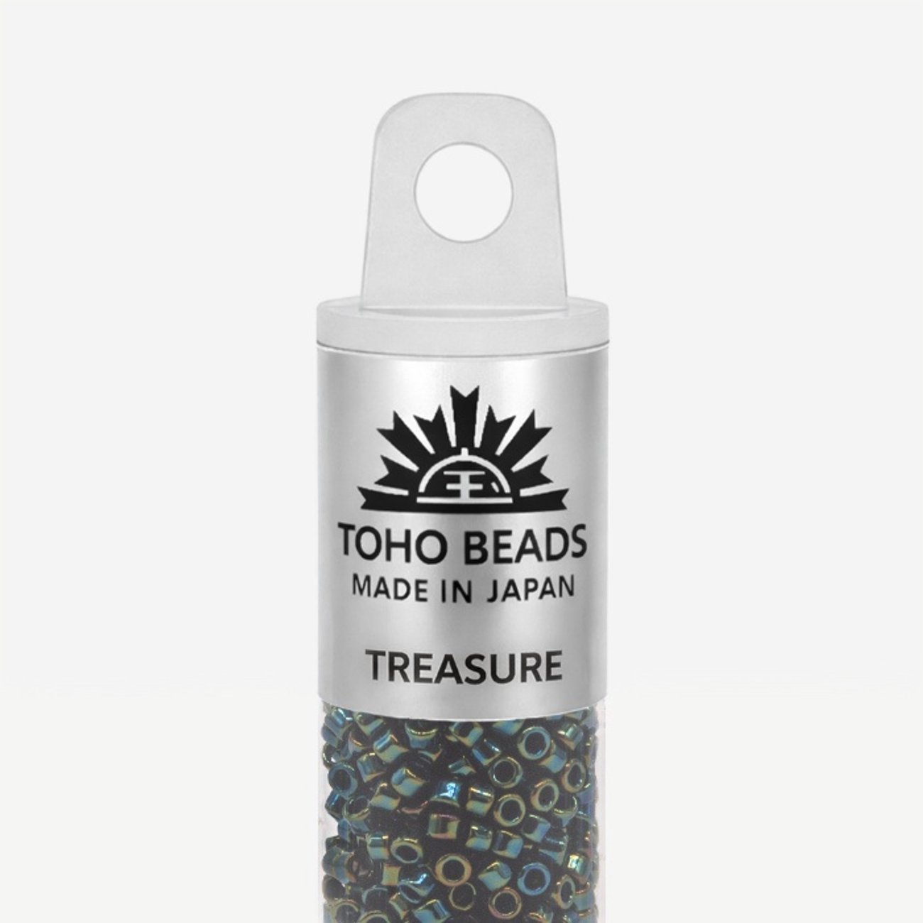 Японский бисер TOHO Treasure (№84), металлизированный, непрозрачный глянцевый